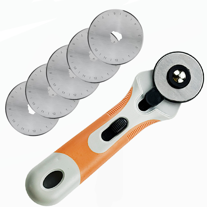 Rotary Cutter For Fabric 45Mm - Cutter rotatif de 45 mm, couteau