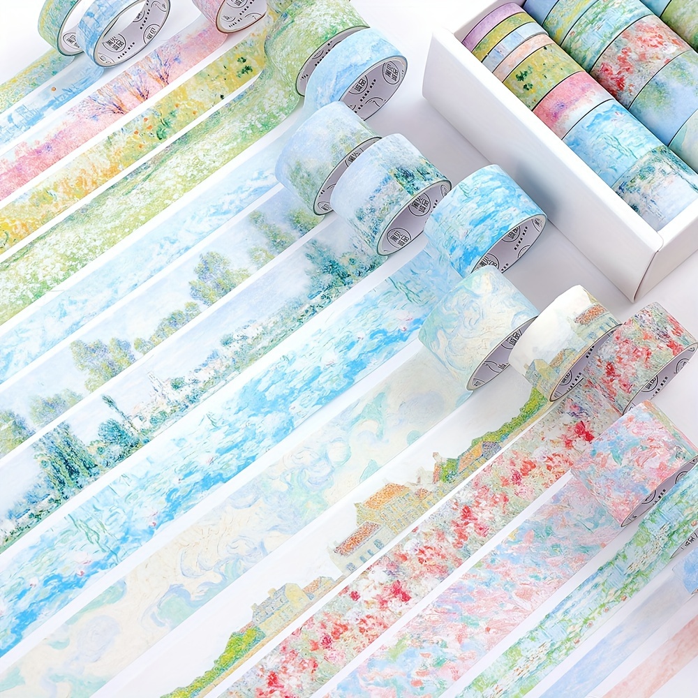 Painting Supplies - Ensemble de rubans Washi de jardin