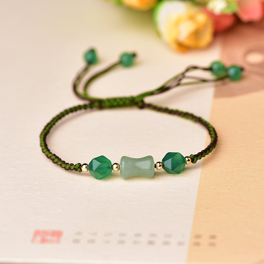 Bracelets en perles de Jade na - Beading avis et prix