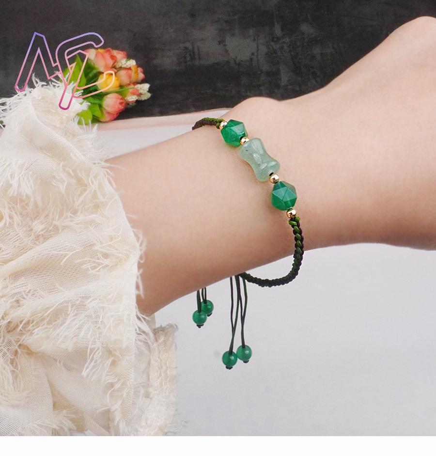 Bracelets en perles de Jade na - Beading avis et prix