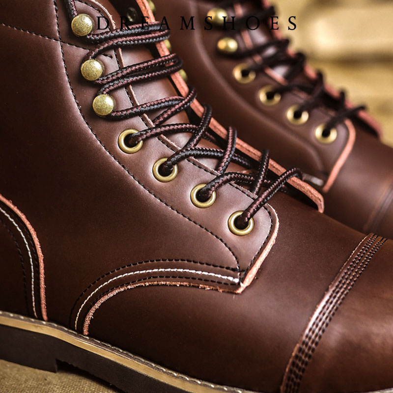 Bottines de moto en cuir de va - Craft Tools avis et prix