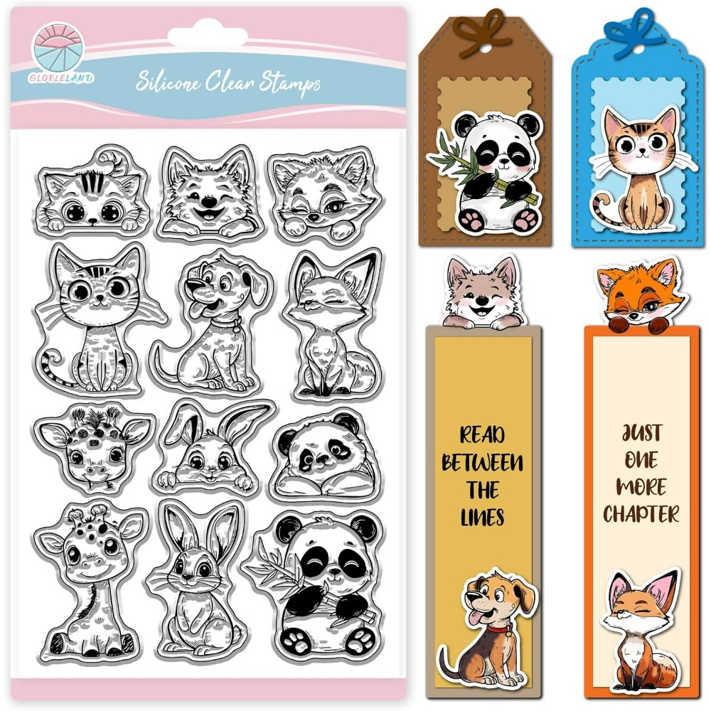Timbres transparents en Silico - Clear Silicone Stamps For Card Making avis et prix