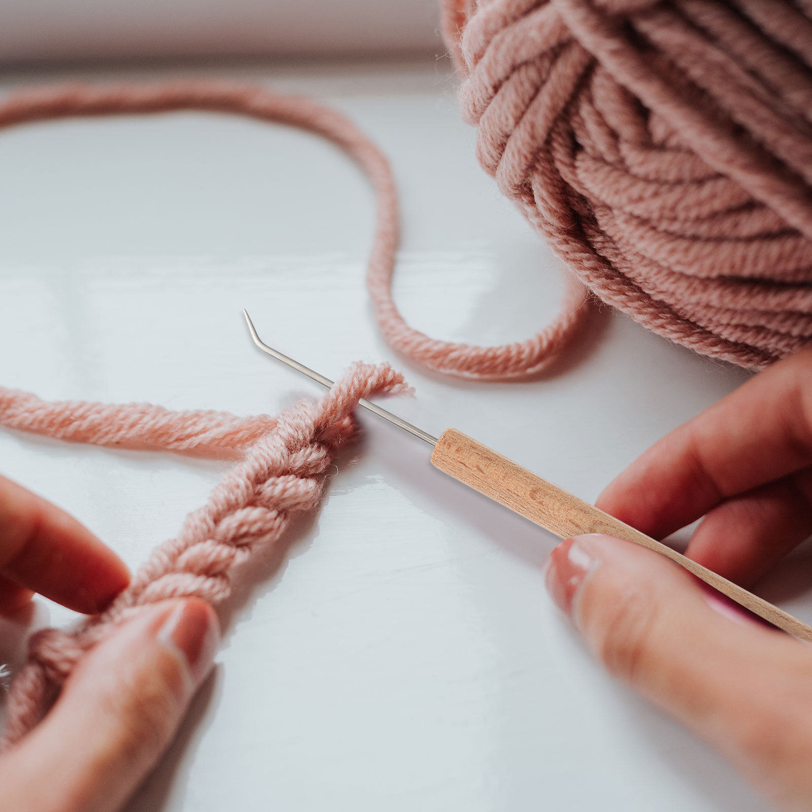 1 pièce : crochets à tricoter  - Wooden Crochet Hooks Ergonomic Handle avis et prix