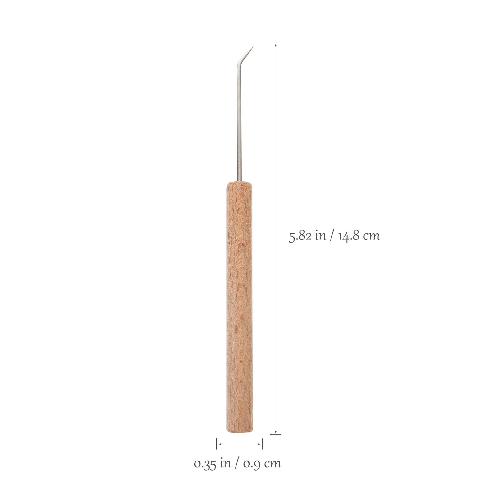 1 pièce : crochets à tricoter  - Wooden Crochet Hooks Ergonomic Handle avis et prix